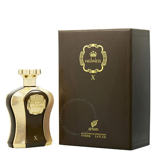 AFNAN " HIGHNESS BROWN" W 3.4OZ EDP SP