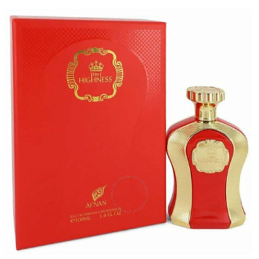 AFNAN " HIGHNESS RED" W 3.4OZ EDP SP