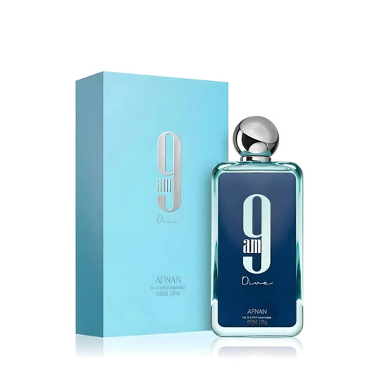 AFNAN 9 AM DIVE UNISEX 3.4 OZ EDP SP