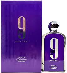 AFNAN 9 PM POUR FEMME PURPLE BOX  W 3.4 OZ EDP