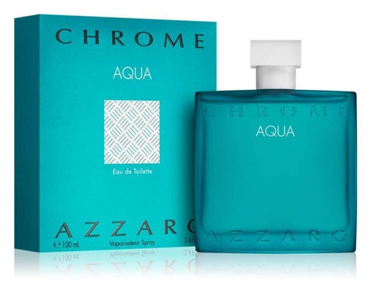 AZZARO CHROME AQUA M EDT 3.4 OZ SP