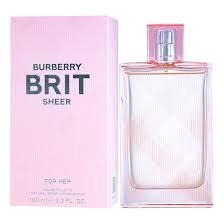 BURBERRY BRIT SHEER W EDT 3.4 OZ SP