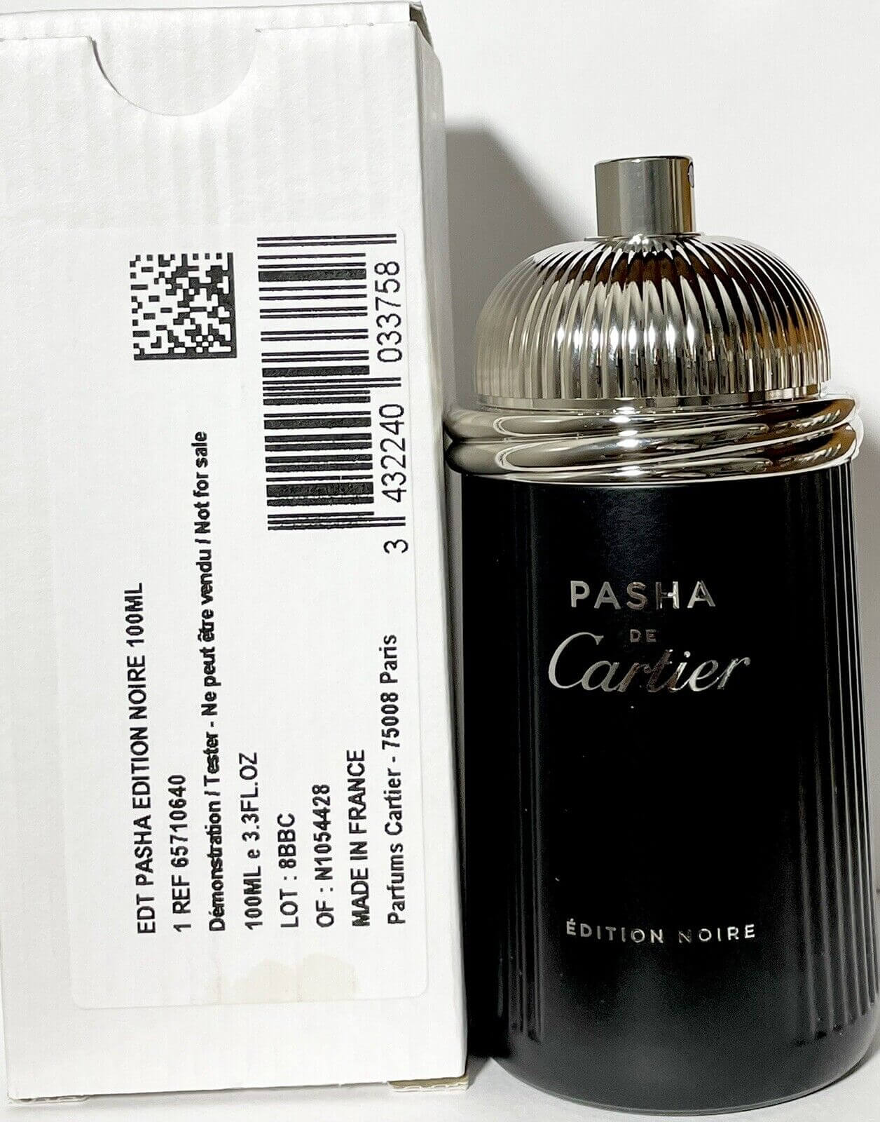 CARTIER PASHA DE CARTIER EDITION NOIRE M EDT 3.4 OZ SP TESTER