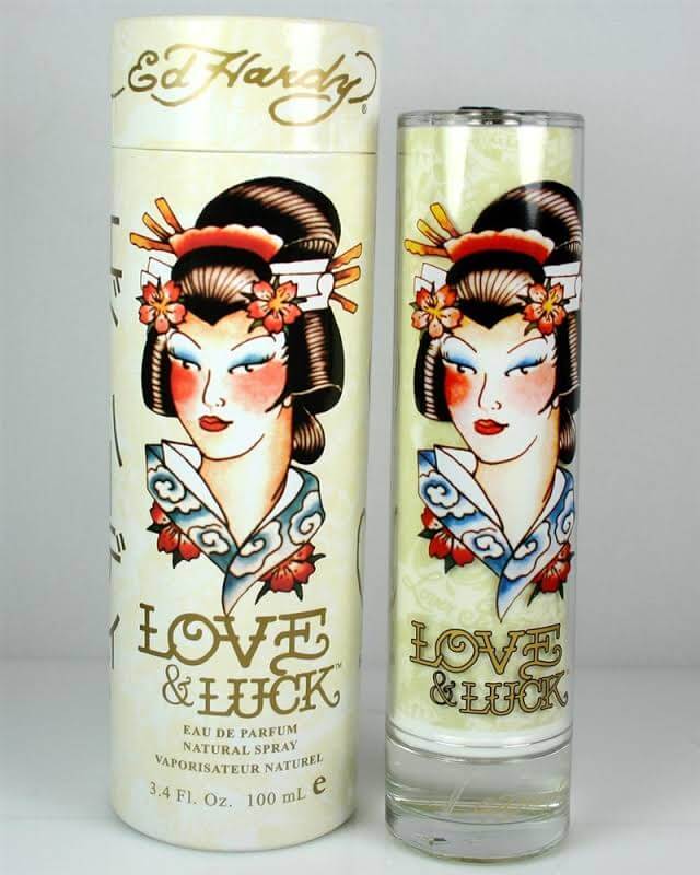 CHRISTIAN  AUDIGIER ED HARDY LOVE & LUCK W EDP 3.4 OZ SP