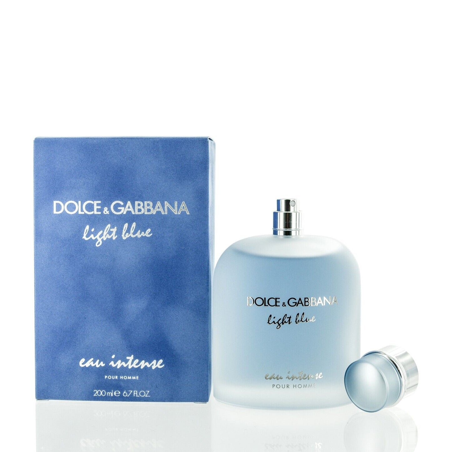 DOLCE & GABBANA LIGHT BLUE EAU INTENSE EDP M 6.7 OZ SP  !!NEW !!