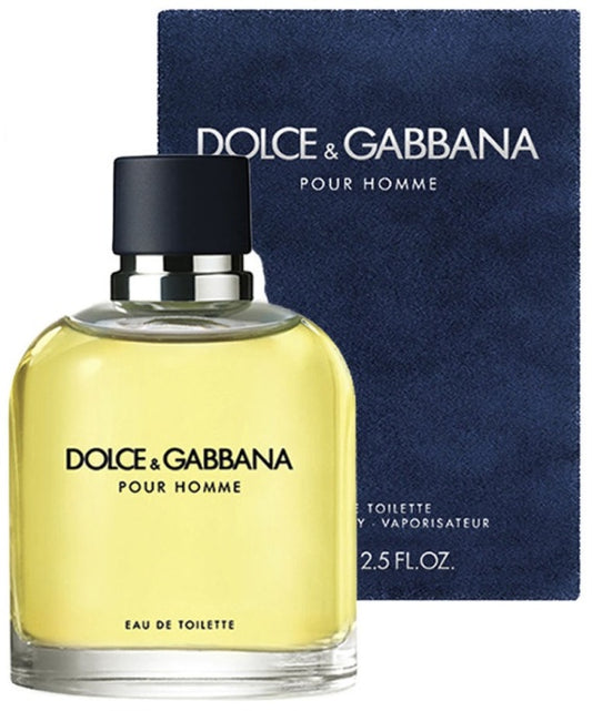 DOLCE & GABBANA LIGHT BLUE POUR HOMME EDT M 1.3 OZ SP