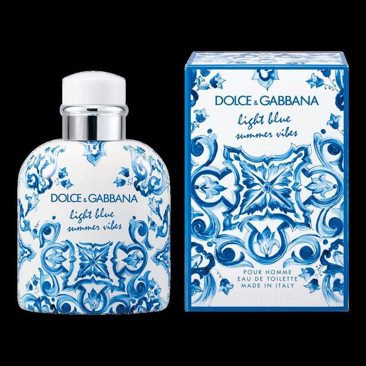 DOLCE & GABBANA LIGHT BLUE SUMMER VIBE POUR HOMME EDT M 4.2 OZ SP