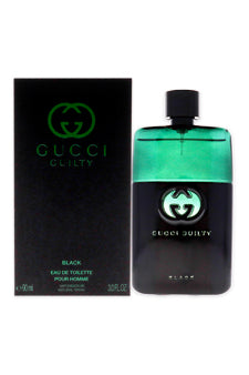 GUCCI GUILTY BLACK  M EDT 3.0 OZ SP