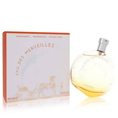 HERMES EAU DES MERVEILLES W EDT 3.4 OZ SP