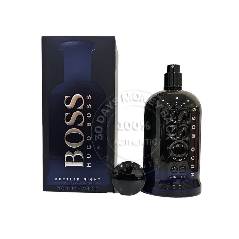 HUGO BOSS BOTTLE NIGHT M EDT 6.7 OZ SP