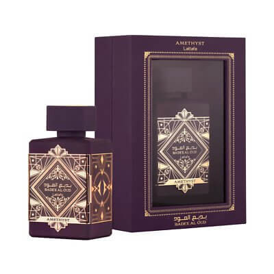 LATTAFA Oud For Glory Amethyst (Bade'e Al Oud) Eau de Perfume 3.4 FL OZ