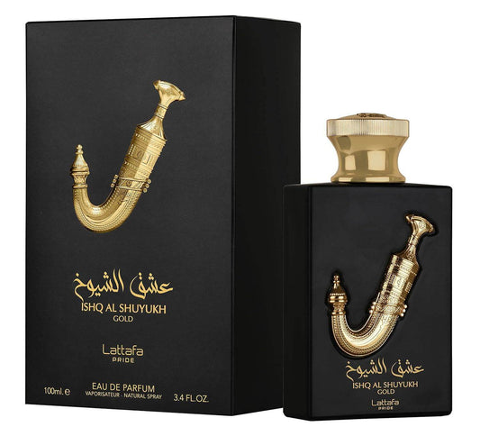 LATTAFA PRIDE ISHQ AL SHUYUKH GOLD EDP W 3.4 OZ SPRAY