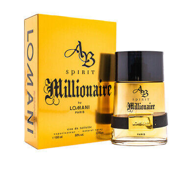 LOMANI AB SPRIT MILLIONAIRE M EDT 3.4 OZ SP