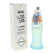 MOSCHINO I LOVE LOVE W EDT 3.4 OZ SP TESTER  NO/CAP