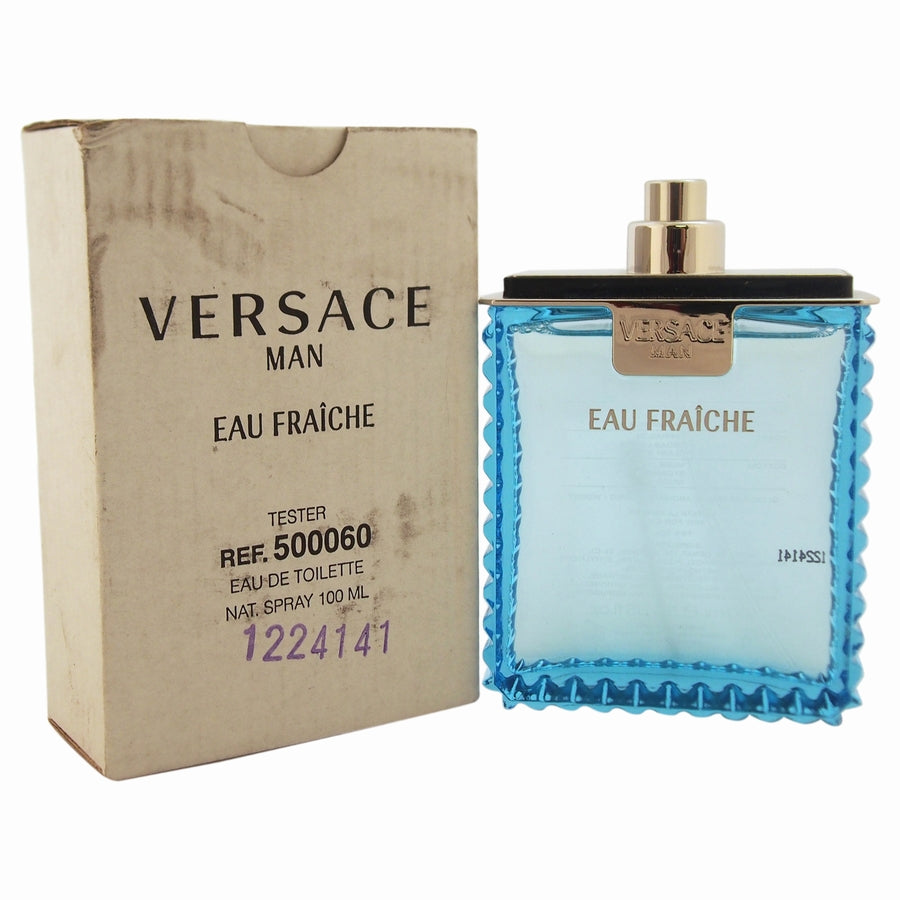 VERSACE MAN EAU FRAICHE M EDT 3.4 OZ SP TESTER  NO/CAP